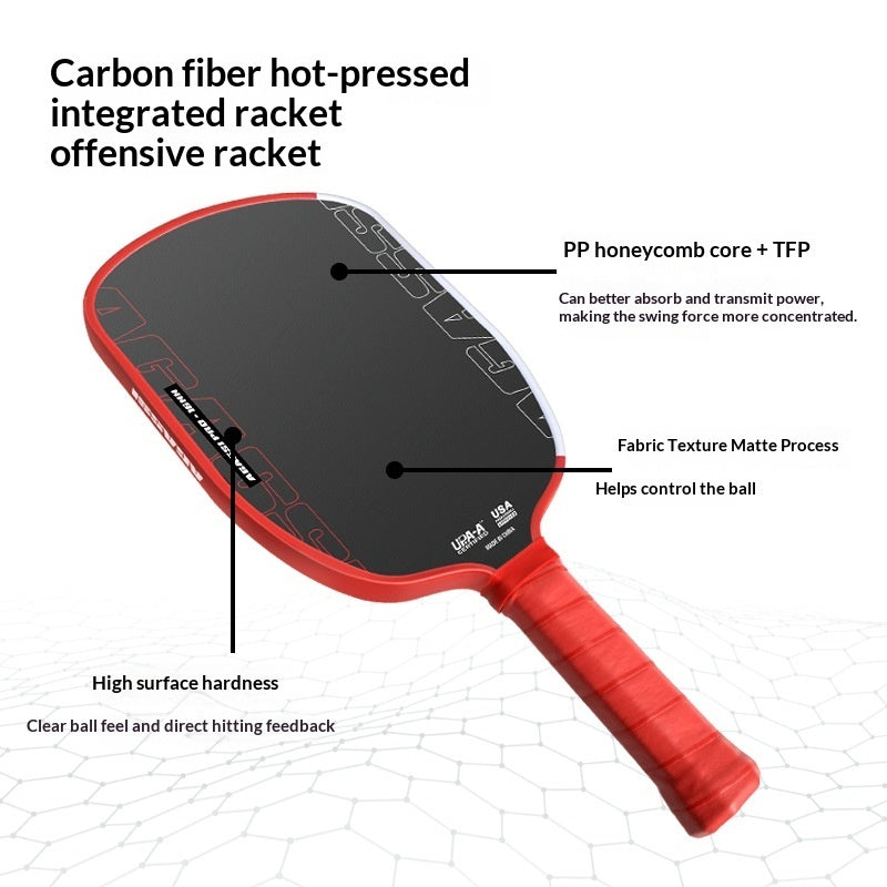 Carbon Fiber Pickleball Paddle Set