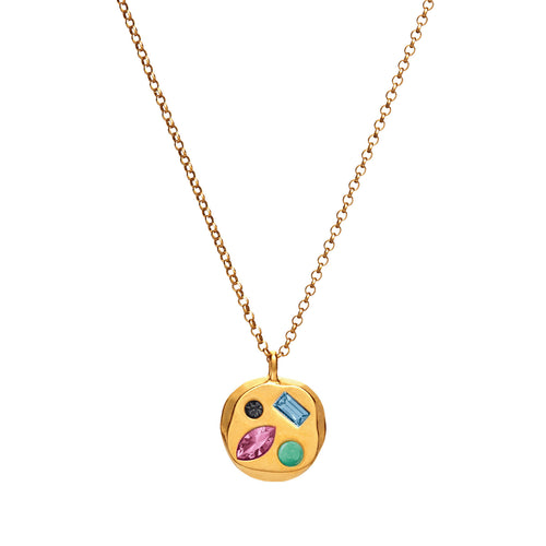 Birthstone Mom Necklace