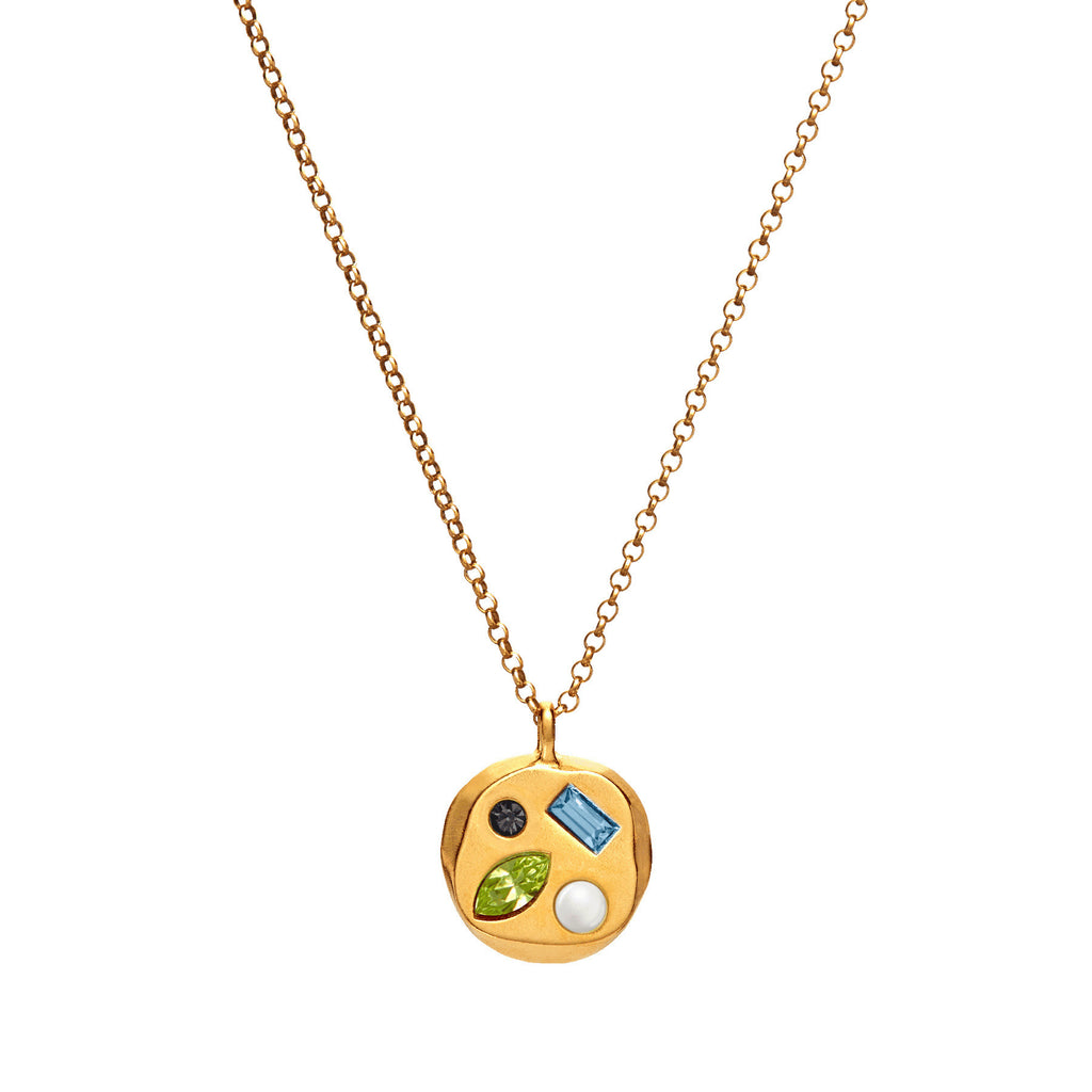 Birthstone Mom Necklace