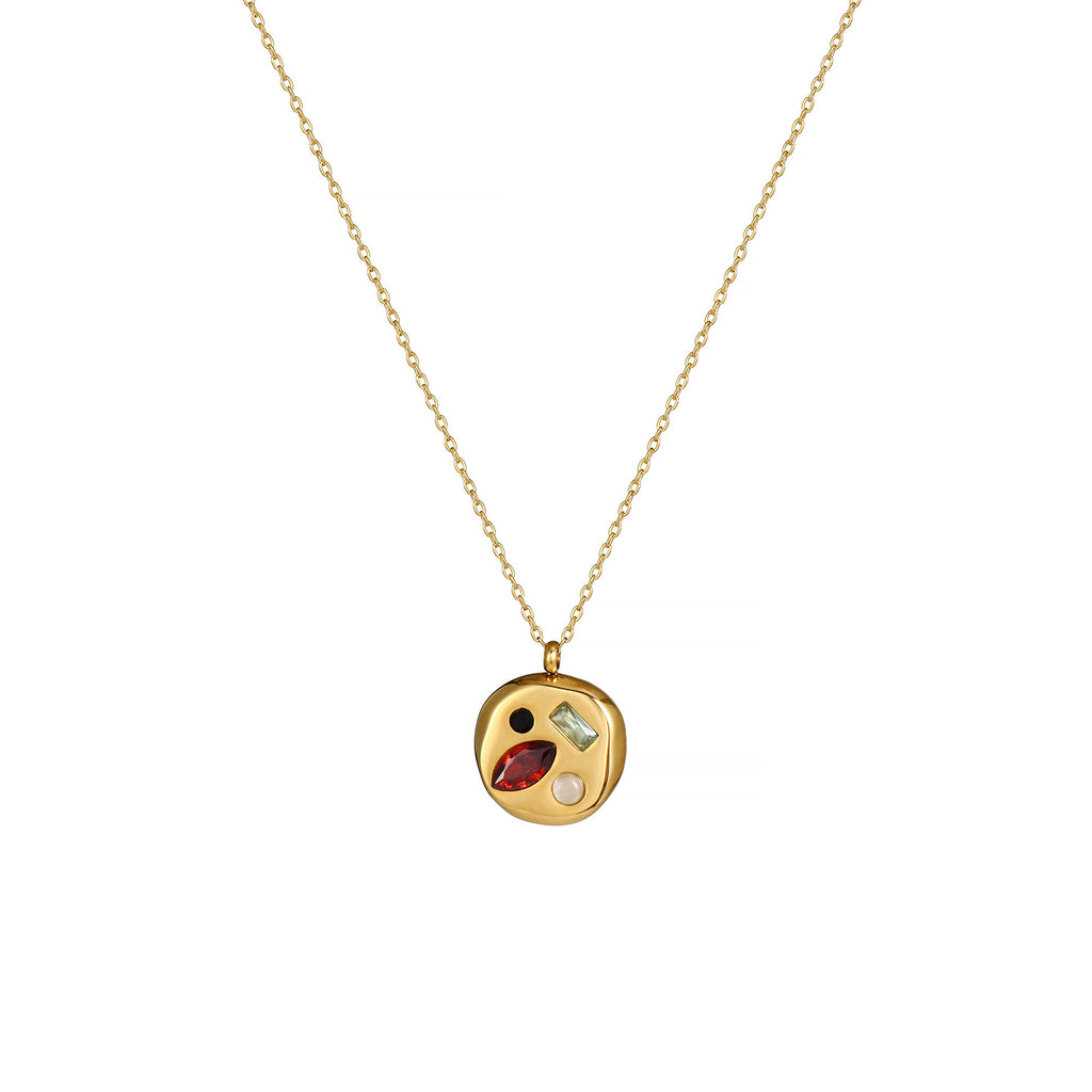 Birthstone Mom Necklace